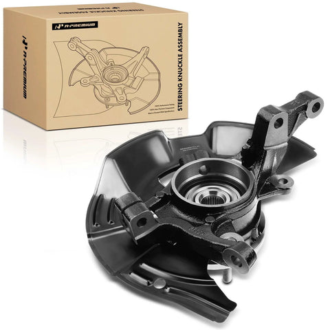 Front Right Steering Knuckle and Wheel Bearing Hub Assembly for Kia Optima 2011 2.4L Passenger Side Replacement