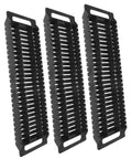 Black Anti Static PCB Rack 3 Piece Set Pro Grade 25 Slot ESD Safe Circuit Board Storage and Drying Shelf