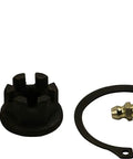 K500007 Front Lower Suspension Ball Joint For Chevrolet Silverado 1500 And Compatible Chevy SUVs Beefed Up Replacement For Escalade Avalanche Suburban With Precise Fit And Smooth Steering, gold metal ball joint kit with boot, clip, and grease fitting