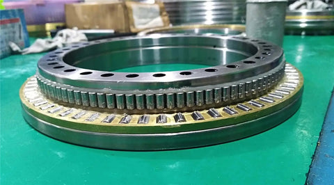 Built Different Yrt80P4 Yrt80P5 Deep Groove Ball Bearing Measuring 80X146X35Mm, close-up view showing precision design.