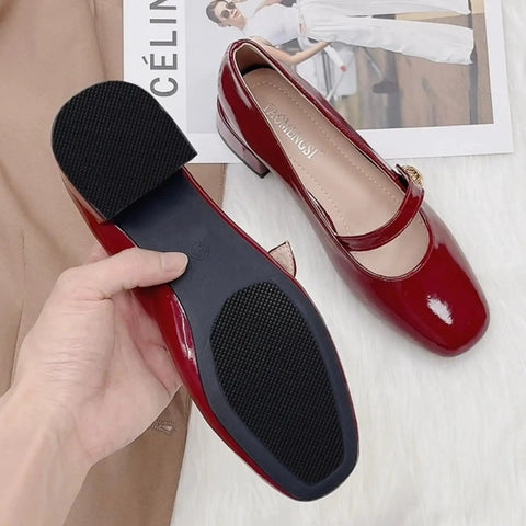 Durable One Sixteenth Inch Thick Rubber Shoe Soling Sheet With Grippy Diamond Pattern For Full Sole Replacement Black Nine By Three Point Five Inches Non Slip Bottom Patch For Sneakers And Boots applied to red shoe sole