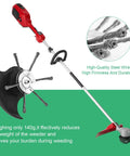 6 Inch Steel Wire Weeding Knife Trimming Head Replacement For Cordless Weed Wacker And Electric Weeding Machine Lightweight