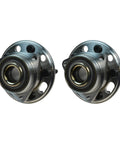 Two Piece Wheel Bearing And Hub Assembly Set For 2010-2017 Equinox, 2014-2017 Impala, metal construction, side view