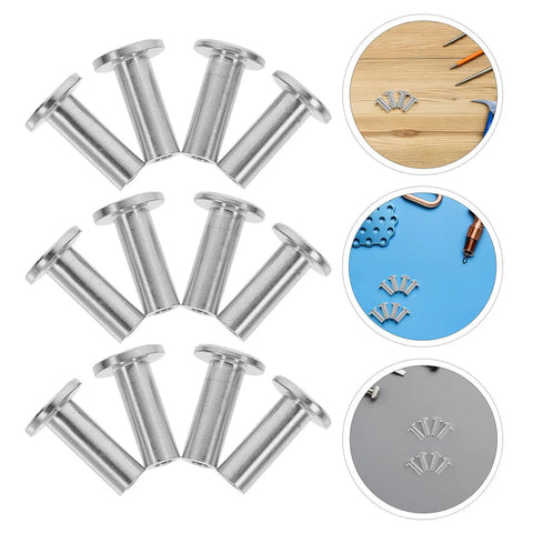 Stainless Steel Cable Railing Protector Sleeves Kit Fits 3/16 Inch Wire Rope for wood posts and deck railing holes