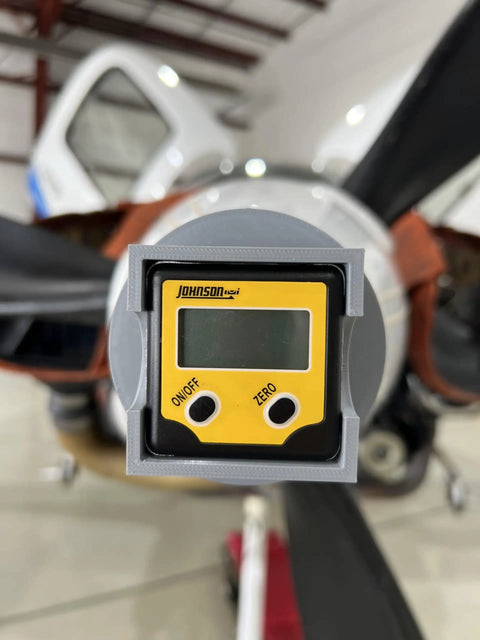 Magneto Timing Tool For Aircraft Prop, Precision Cap Spinner Cone Timing Gauge For Engine Timing close-up view