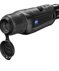 DTI Six Twenty Thermal Imaging Camera High Resolution Monocular For Night Hunting And Wildlife Observation, open lens cap view