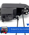 Ignition Switch Control Box Assembly For GX630 GX690 10KW Dual Cylinder Gas Generator with 2 Keys and 2 Throttle Cables