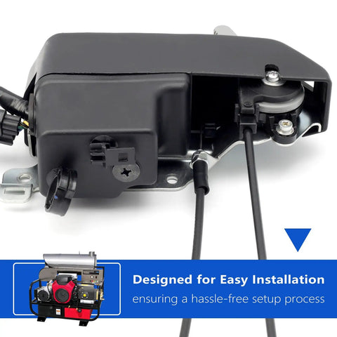 Ignition Switch Control Box Assembly For GX630 GX690 10KW Dual Cylinder Gas Generator with 2 Keys and 2 Throttle Cables