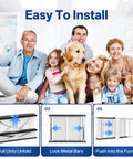 Two Pack Replacement Filter For 213 MERV 13 HVAC Furnace Filter Fits 213 Whole House Air Purifiers Models 1210 1620 2210 2216 3210 4200 20x25x4 Inches For Clean Air At Home, easy installation guide with family and pets