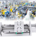 Premium 200 Millimeter Electric Linear Slide Table With 1605 Ball Screw And Limit Switch For Nema23 Motor Mount Integration and CNC positioning automation projects.