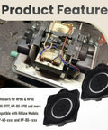 Air Pump Rebuild Kit For Hiblow HP60 And HP80 Aerators includes diaphragm filter and screws, shown during repair process.