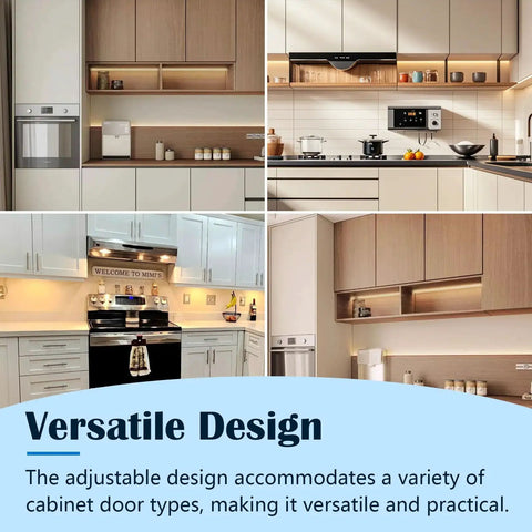 Adjustable Pie Cut Corner Hinge Replacing Grass 975 And Hafele Mepla Ssp Series Nickel Plated Cabinet Hardware Heavy Duty Build For Sleek Bifold Door Swing No Sweat Assembly in modern kitchen setup.