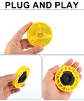 Yellow Brake Fluid Cap Replacement For Master Cylinder Reservoir 2.59 X 2.59 X 0.43 In Tight Seal No Drip Cap for Chrysler