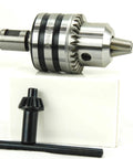 Heavy Duty 5/8 Inch Magnetic Drill Chuck With 3/4 Inch Weldon Shank Adapter For Drill Presses, Includes Chuck Key, Jacobs Taper Fit