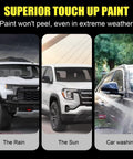 Acura Platinum White Pearl Touch Up Paint Kit 2 in 1 Car Scratch Remover With Pen Tip And Brush Exact Color Matched For Acura usage in rain, sun, wash