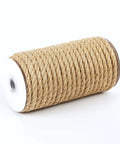 Natural Jute Twine Rope 8mm By 50ft Heavy Duty Roll For Cat Scratching Posts Bundling Gardening And DIY Crafts Pet Safe Fray Resistant Soft