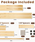 Heavy Duty Solid Wood Router Jig For Cutting Boards, Adjustable components showing varied sized spacers and guides for precise routing.