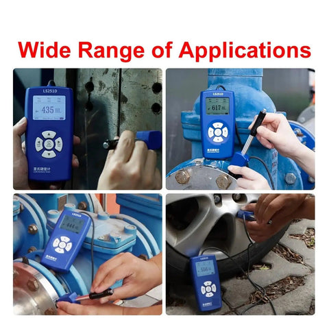 Pro Grade Portable Digital Hardness Tester For Metal Steel And Alloys Built Tough in various applications measuring hardness.