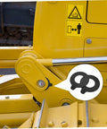 Two Piece Excavator Pin Shim Kit With Durable Round Rubber Washers For Easy Replacement Compatible With Boom Pads Reducing Noise And Vibration In Industrial Machinery, close-up on excavator pin