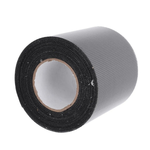 Self Adhesive Mesh Patch Tape For Screen And Window Repair Heavy Duty Patch Roll For Tent And Door Net Camping Gear Home DIY Fixes Craft Projects 20 Feet Black