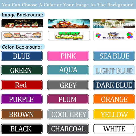 Totally Personalized Metal Street Sign With Your Text Logo Or Photo For Office Home Cafe Bar Indoor Outdoor Decor, Fade Resistant UV Print, Customizable Background Color, Font, And Image Upload
