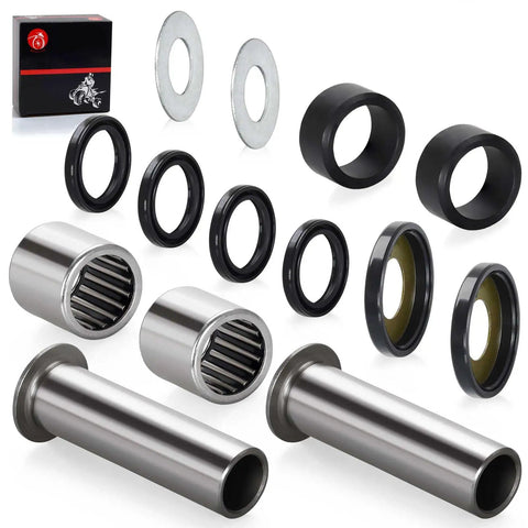 Swingarm Bearings And Seal Kit Fits LT-Z400 Quadsport Z400 2003-2014 LT-Z400Z 2003-2009 2012 Kawasaki KFX400 KSF400 2003-2006 Arctic Cat DVX 400 2004-2008 Premium Quad Suspension Replacement includes bearings, seals, spacers and bushings