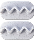 Waffle Toilet Paper Dispenser Key Set 2 Pack Universal Fit White Easy Lock Access For Hidden Bathroom Dispensers