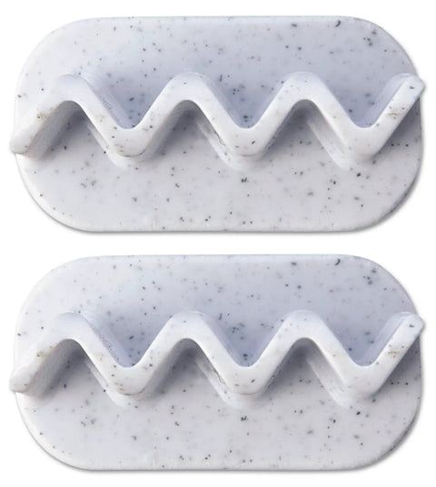 Waffle Toilet Paper Dispenser Key Set 2 Pack Universal Fit White Easy Lock Access For Hidden Bathroom Dispensers