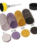 Check Out This Awesome 1 Inch Sanding Discs Kit with Pad Set For Rotary Tool featuring various grit discs and pads.