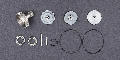Straight Up Metal Gear Rebuild Kit For A73CHLW V2 Waterproof RC Servo Upgrade Featuring Steel Gears Ball Bearings And Sealing Rings For Rock Solid Torque And Beast Ready Performance On The Dirt And Street