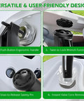 Close-up of SpeedFlex Football Helmet Quick Release Tool Kit ergonomic handle and twist-lock wrench function details