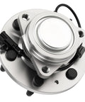 Front view of Front Wheel Hub Bearing With ABS For 2007-2014 Escalade Tahoe Suburban 1500 Silverado 1500 Sierra 1500 Yukon Yukon XL Avalanche 6 Lug RWD Replacement Direct Fit
