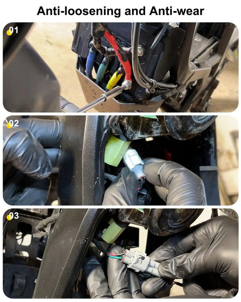 Main Wiring Harness Assembly For Light Bee X S Electric Dirt Bike Replacement Cable With Beefed Up High Conductivity Copper Core For Smooth Power Delivery And All Weather Riding