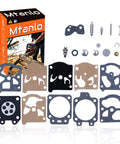 Carburetor Rebuild Kit For Walbro K20-WAT Fits Husqvarna 450 Rancher 455 460 Chainsaws Stihl 026 Echo Poulan Pro Homelite