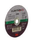 Cubitron II Cut Off Wheel 3 Inch Diameter 0.0625 Inch Thick With Three Eighths Inch Arbor 5 Pack High Performance