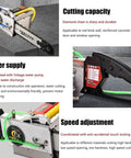 Heavy Duty Concrete Wall Saw That Tears Through Rough Walls And Carves Clean Grooves Up To Forty Eight Centimeters Deep With Zero Sweat And Minimal Dust Output