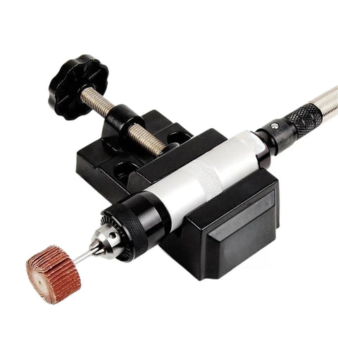 Mini Bench Vise Clamp With Aluminum Alloy Construction For Pro Grade Precision Drilling And Small Repairs, Flat Clamp Tool