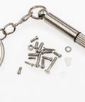 Micro Eyeglass And Sunglass Repair Screws Kit With Nuts, Stainless Steel Tiny Screws Assortment For Spectacles And Watches with mini screwdriver
