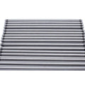 Badass 16 Piece Set Hardened Steel Pushrods Valve Push Rods 5/16 Inch Diameter 7.800 Inch Length Fits Small Block Chevy Sbc Non Roller Cam Engines For Solid Street Performance And Gnarly Power Upgrades - close-up of sixteen pushrods laid flat.