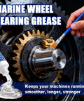 All Purpose Marine Grade Grease Tube Built To Last For Steering Cables, U Joints, Wheel Bearings, Throttle And Shift Cables depicted