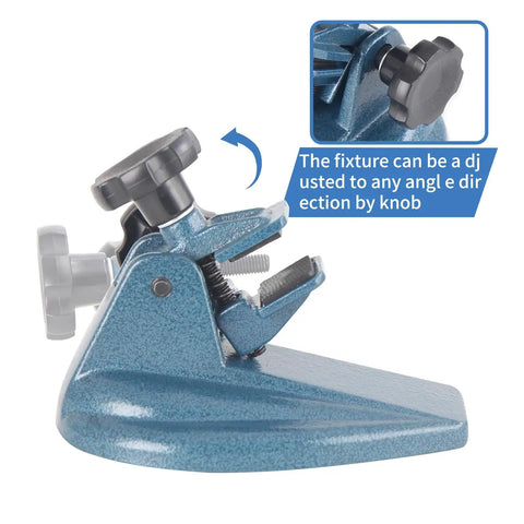 Professional Micrometer Stand For Micrometers Up To 4 Inches With Adjustable Precision Holder and Large Knobs