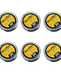 Six rolls of Peel And Stick SpeedTape Double Sided Adhesive Tape For Edge Banding, 2 Inch By 50 Foot Roll, DIYers Friendly