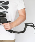 Easy Install Folding Stock Crossbow Adapter For BAT And BAT Reverse Crossbow in use, featuring folding mechanism.