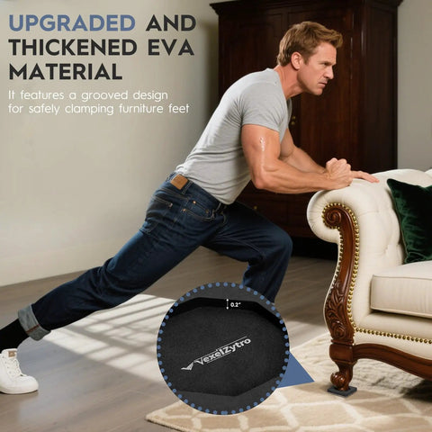 Heavy Duty Furniture Lifter Tool Effortlessly Move Sofas Fridges And Washing Machines Save 80% Effort Smooth Gliding Jack for safe gripping with EVA material.