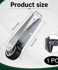 Heavy Duty Anti Sag Gate Caster Wheels Replacement For Wooden Double Gates Hella Smooth Rolling Support With Rust Resistant Screws Easy Peasy Install Makes Old Gates Roll Like New Sweet product size showing dimensions and design specifications.