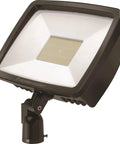 Pro Gear Outdoor LED Floodlight With Slipfitter Mount In Bronze, IP66 rated, designed for outdoor illumination and easy installation.