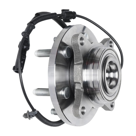 Front Wheel Bearing Hubs Assembly Kit For 2009 2010 Ford F150 RWD With ABS Sensor 6 Bolt Front Hubs Replacement Pair