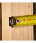Fatmax Autolock Tape Measure 8m Metric Only Yellow Black measuring wood with reverse lock and Blade Armor for durability
