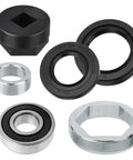 Steering Stem Bearing Seal Holder Nut And Tool Kit For ATV Models Banshee 350 YFZ350 1987 2006, components displayed