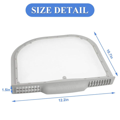Premium Dryer Lint Filter Replacement 5231EL1001C Durable Screen Fits Common Front Load And Top Load Dryers Works With Replacement Numbers 1668214 PS3527575 AP5248138 EAP3527575 Easy Install